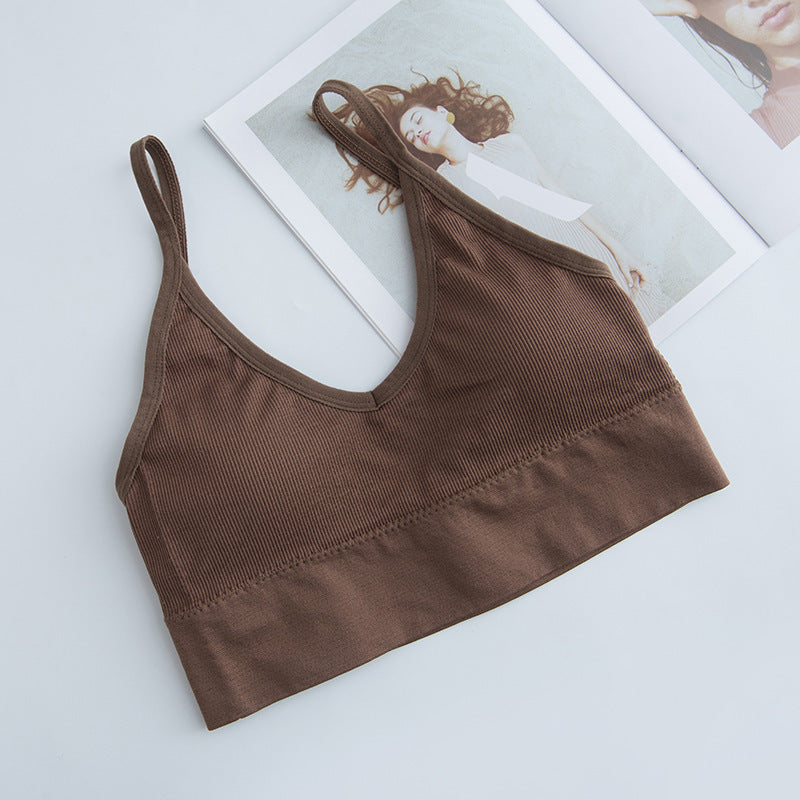 Brassière athlétique sans couture
