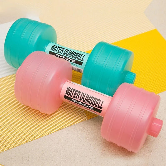 Haltères d'eau pour musculation pratique