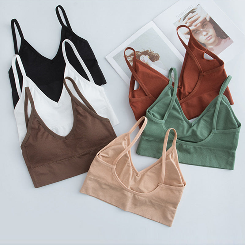 Brassière athlétique sans couture
