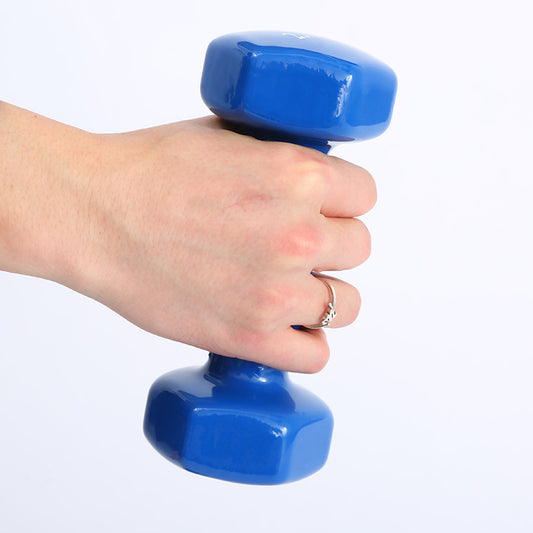 Haltères de fitness de couleur