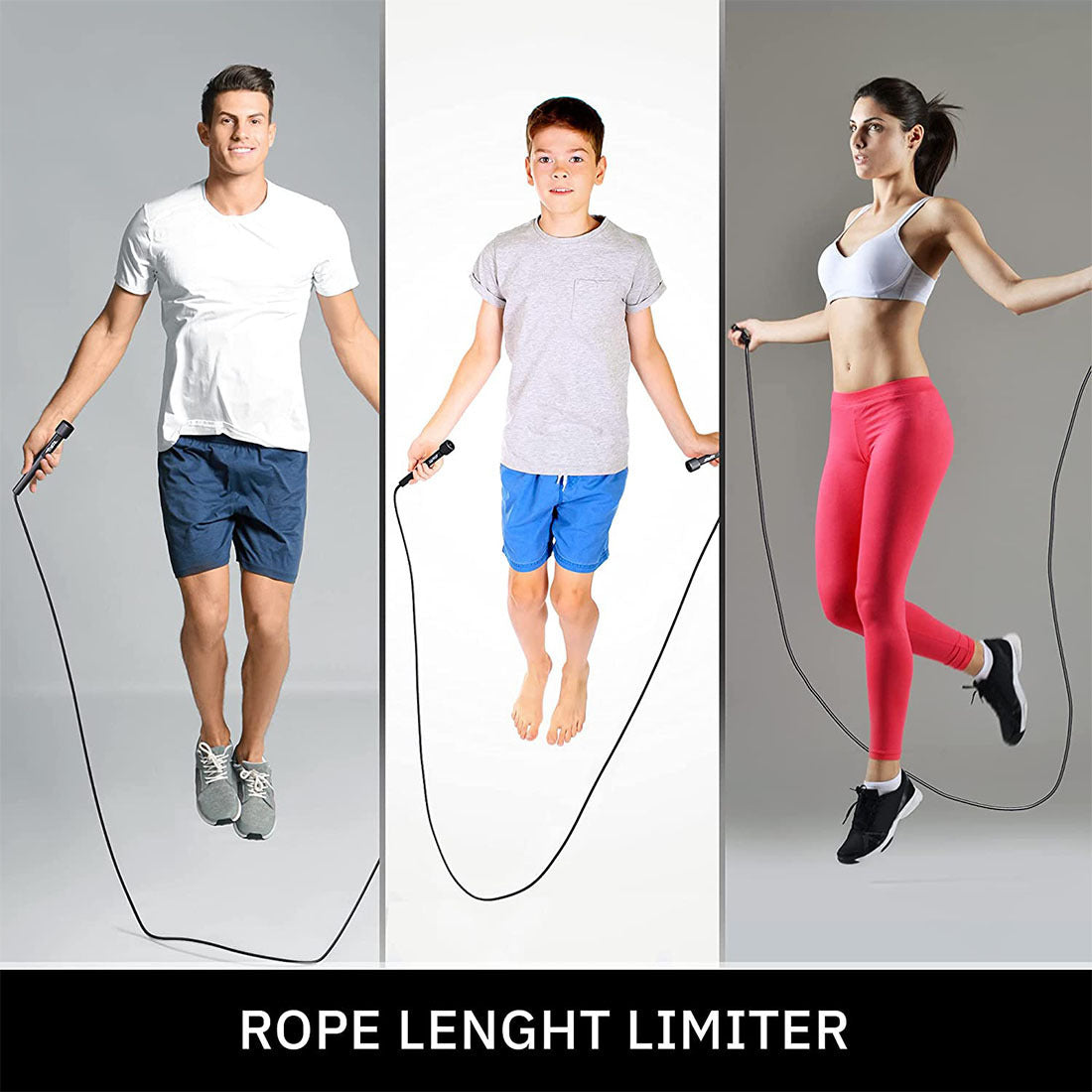 Corde à sauter en PVC pour le fitness