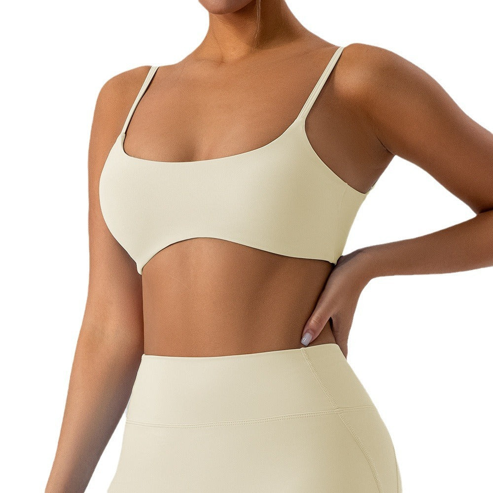 Brassière de sport en coton