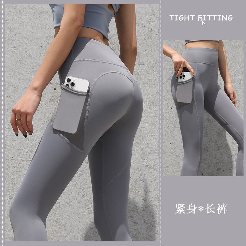Legging avec poche pour le téléphone