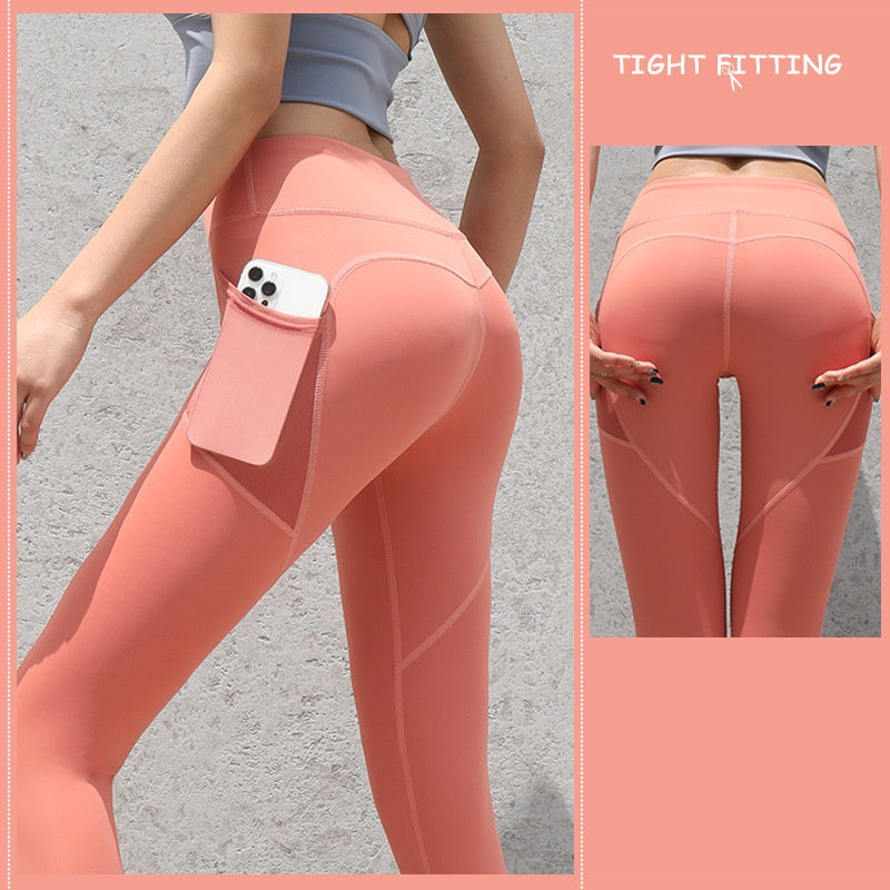 Legging avec poche pour le téléphone