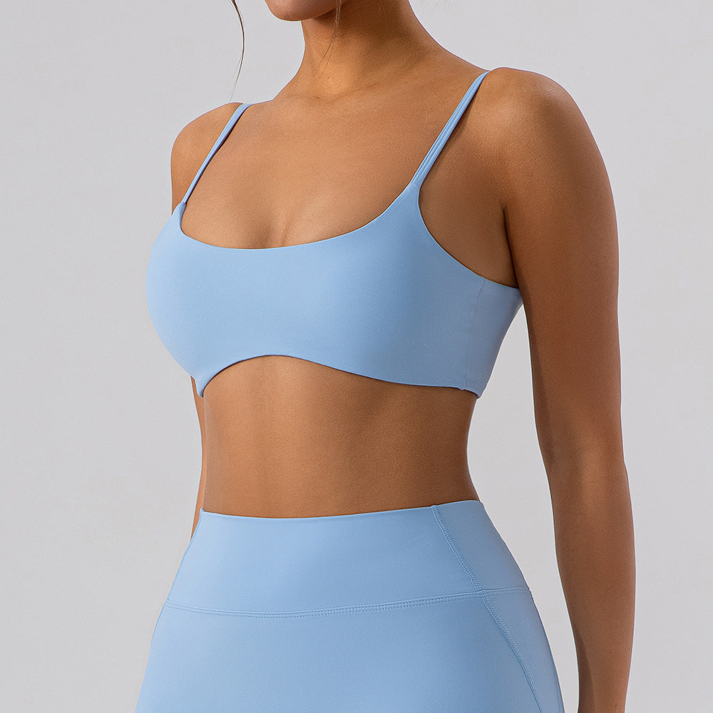 Brassière de sport en coton