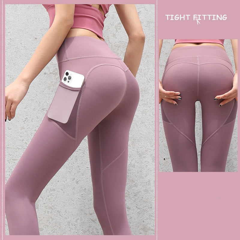 Legging avec poche pour le téléphone