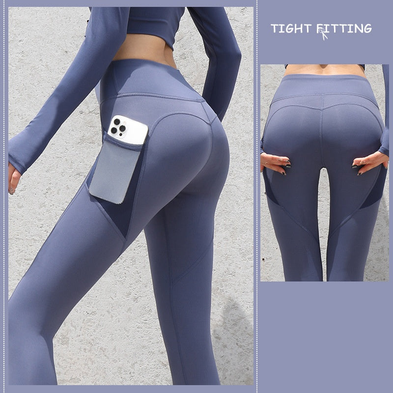 Legging avec poche pour le téléphone