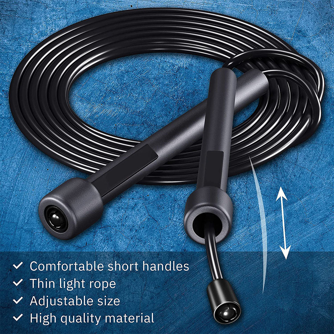 Corde à sauter en PVC pour le fitness