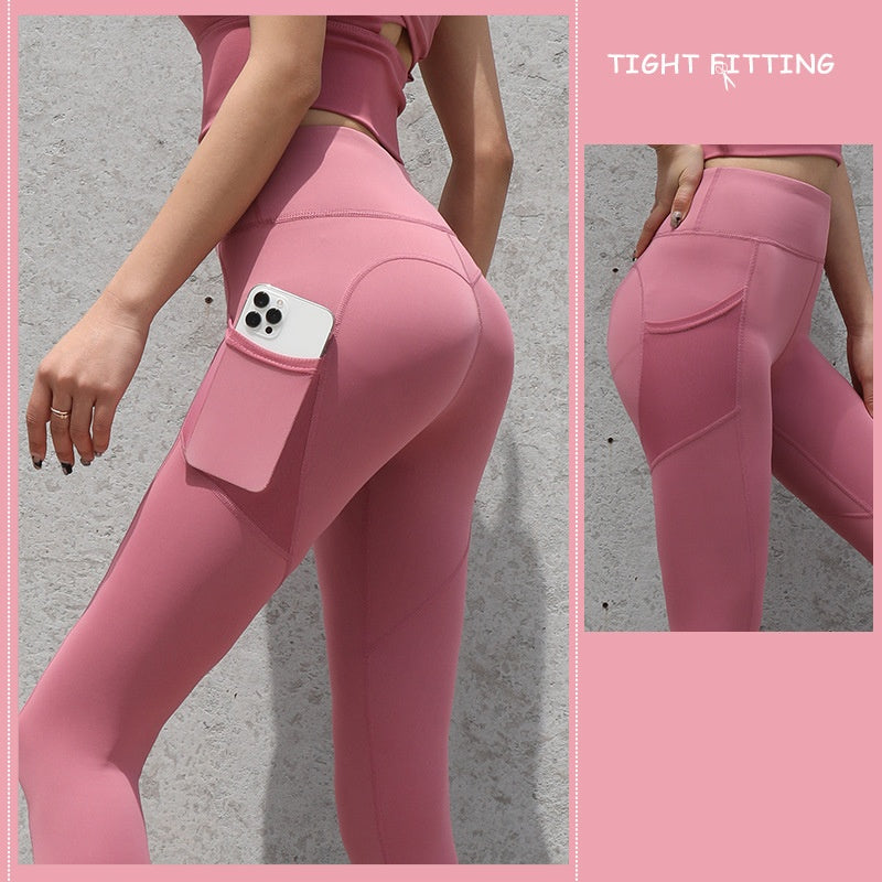 Legging avec poche pour le téléphone