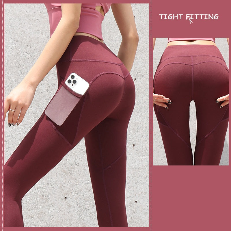 Legging avec poche pour le téléphone