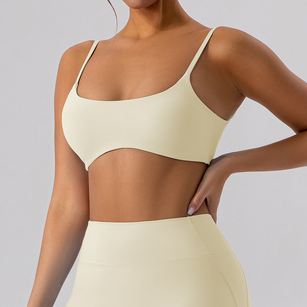 Brassière de sport en coton