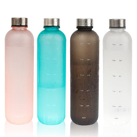 Bouteille d'eau en plastique Gradient givré sport