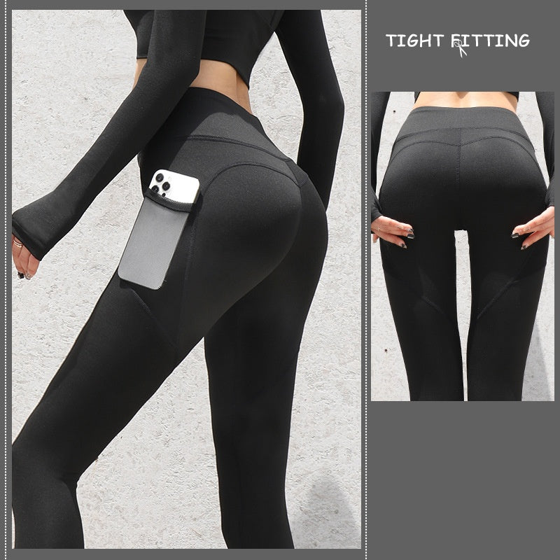 Legging avec poche pour le téléphone