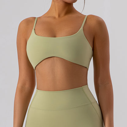 Brassière de sport en coton