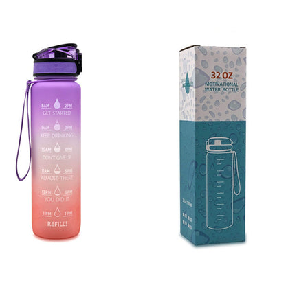 Bouteille motivante pour le sport