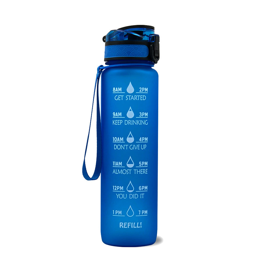 Bouteille motivante pour le sport
