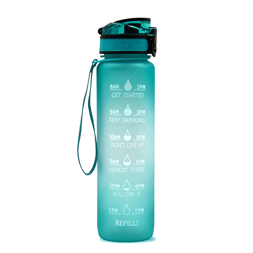 Bouteille motivante pour le sport