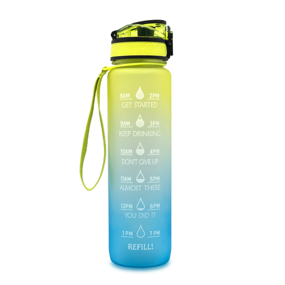 Bouteille motivante pour le sport