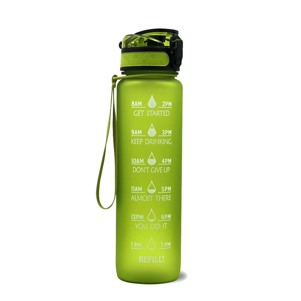 Bouteille motivante pour le sport
