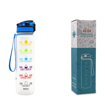 Bouteille motivante pour le sport