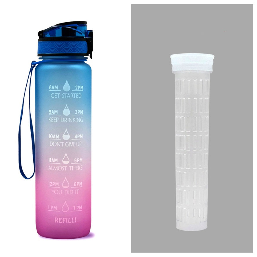 Bouteille motivante pour le sport