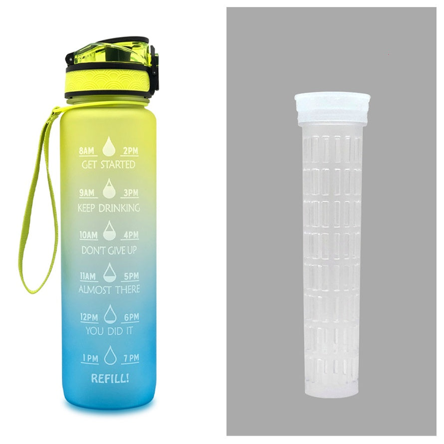 Bouteille motivante pour le sport