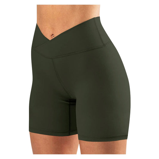 Short Yoga Fitness Taille Croisée