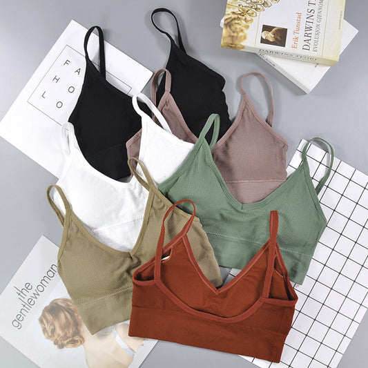 Brassière athlétique sans couture