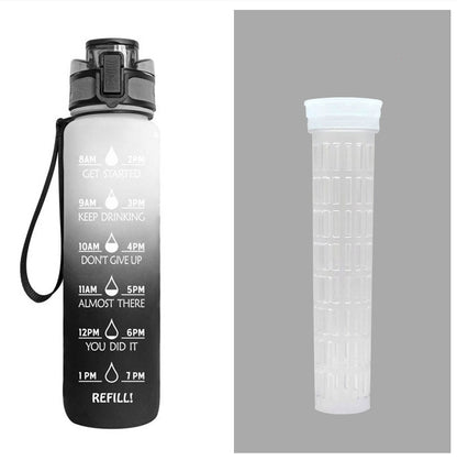 Bouteille motivante pour le sport