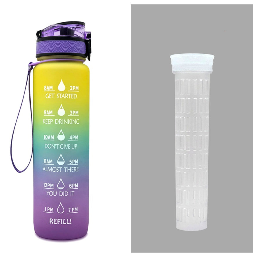 Bouteille motivante pour le sport