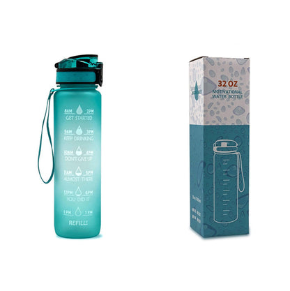 Bouteille motivante pour le sport