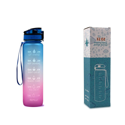 Bouteille motivante pour le sport