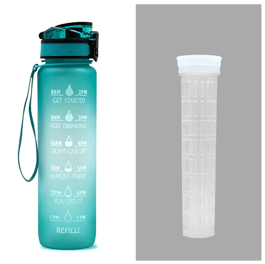 Bouteille motivante pour le sport