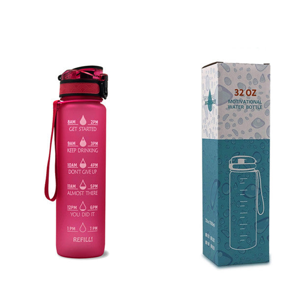 Bouteille motivante pour le sport