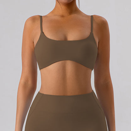 Brassière de sport en coton