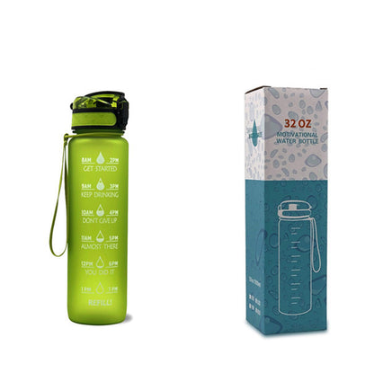 Bouteille motivante pour le sport
